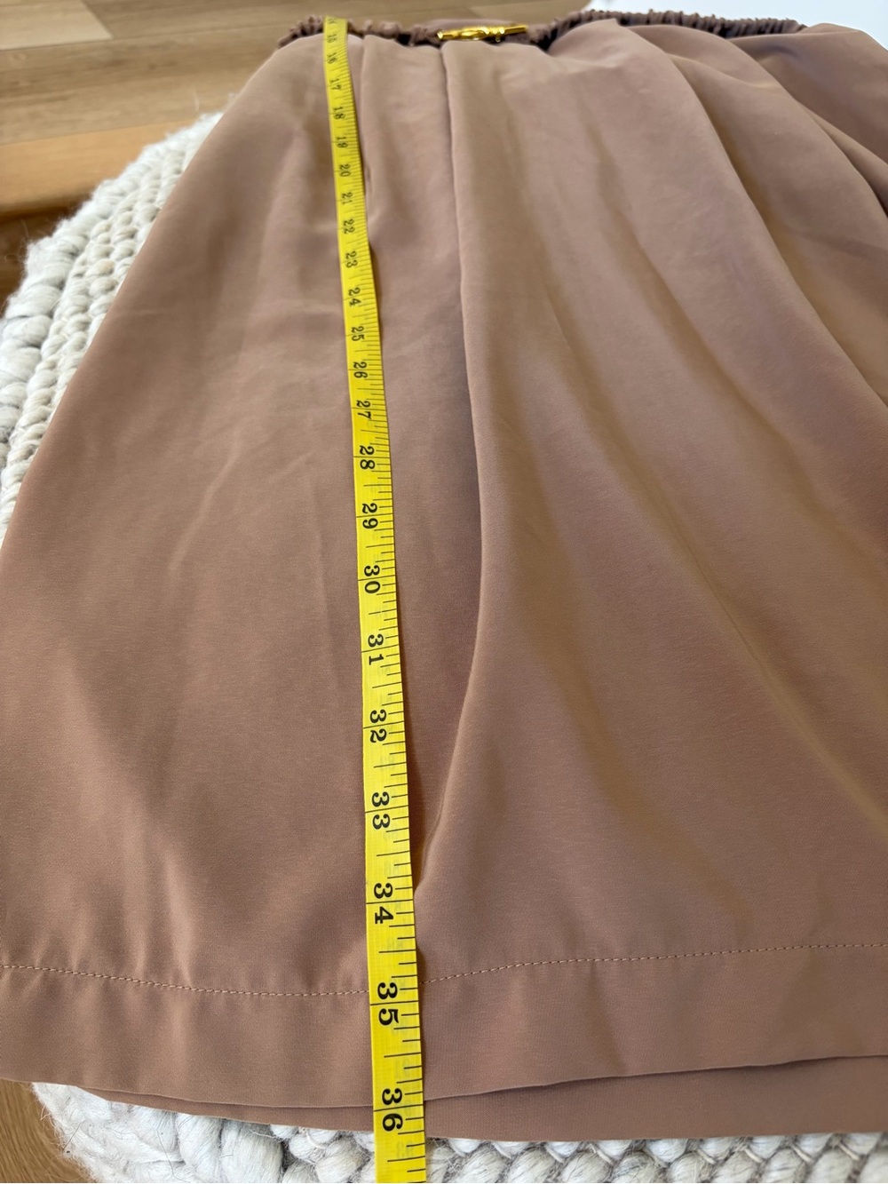 H and M Belted Deep V Ruffle Dress Size 10 - Picture 7 of 12